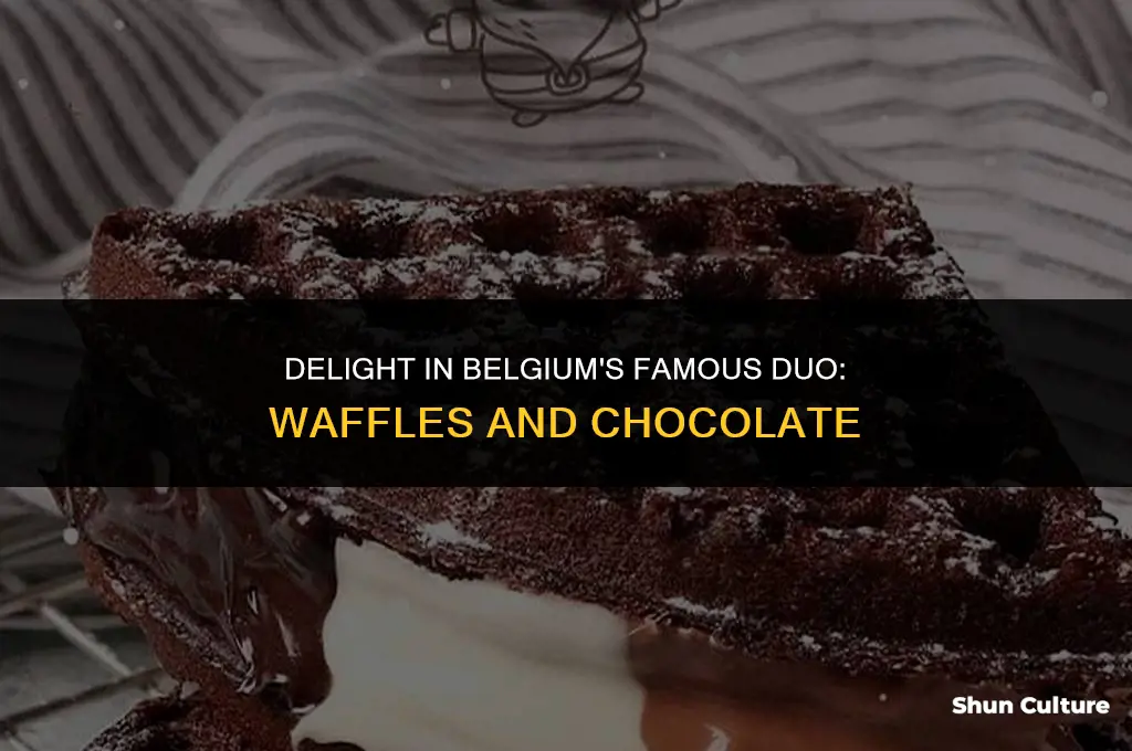 what two foods is belgium famous for