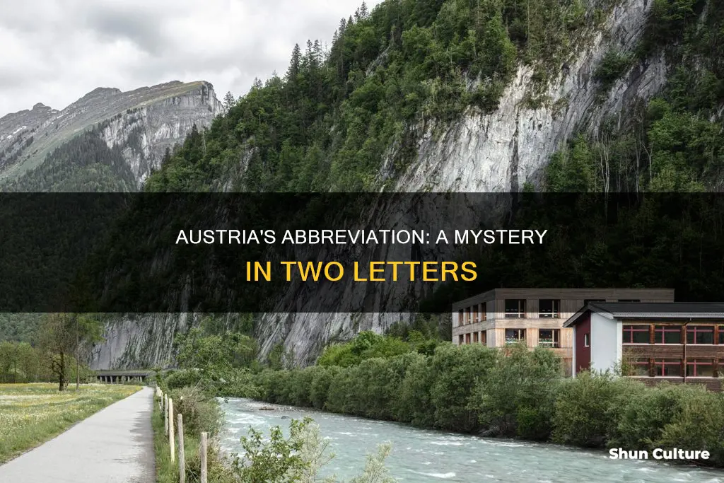 what two letters repersent austria