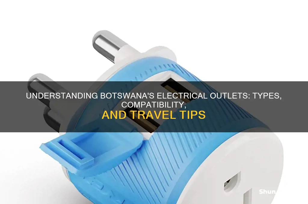 what type electrical outlet in botswana