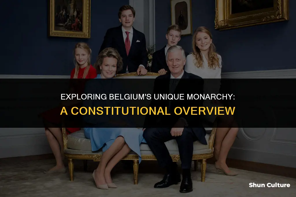 what type monarchy is belgium