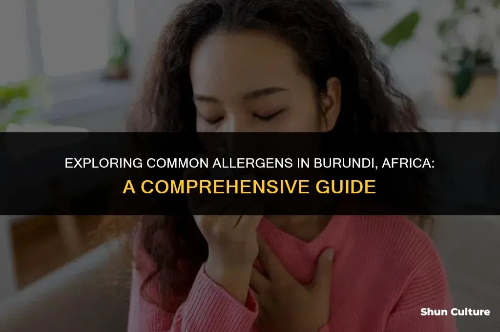 what type of allergens are in burundi africa