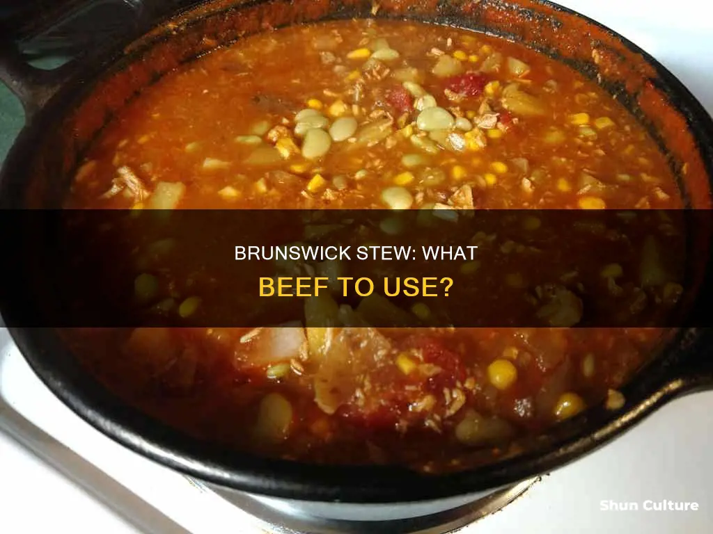 what type of beef is in brunswick stew