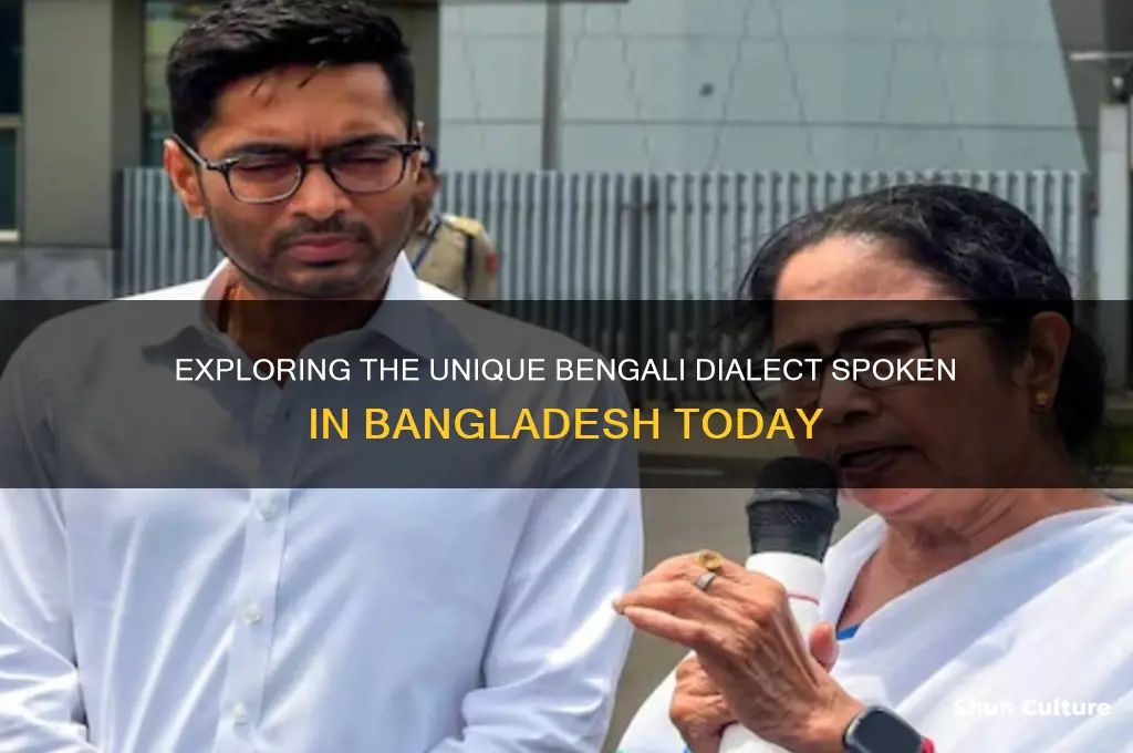 what type of bengali is spoken in bangladesh