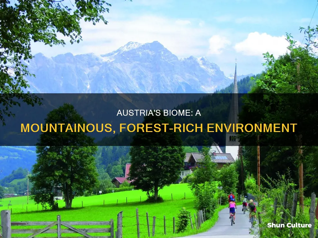 what type of biome is austria