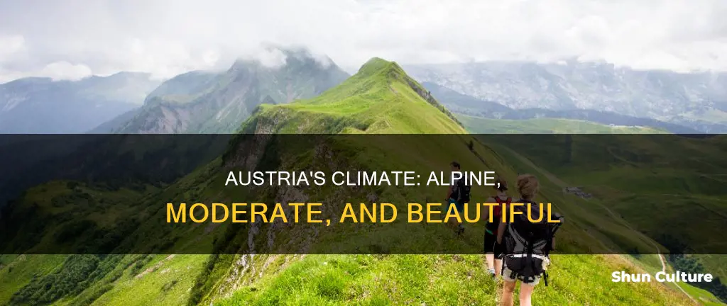 what type of climate does austria have