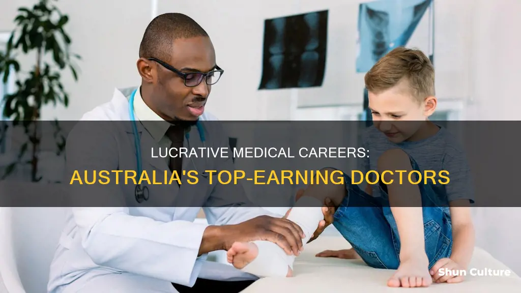 what type of doctor earns the most money in australia