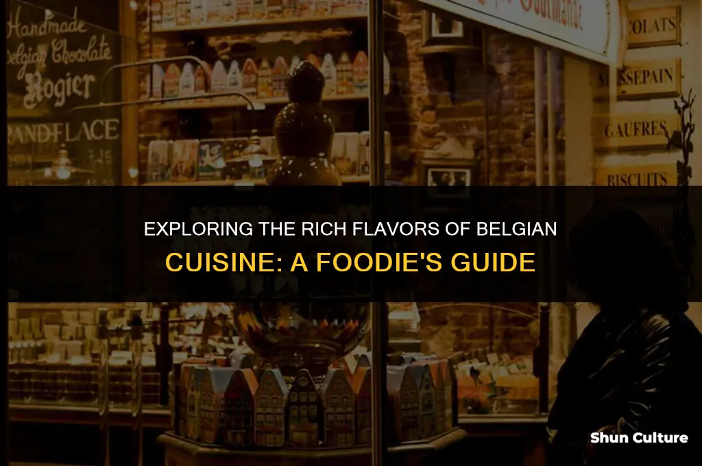 what type of food do belgium eat