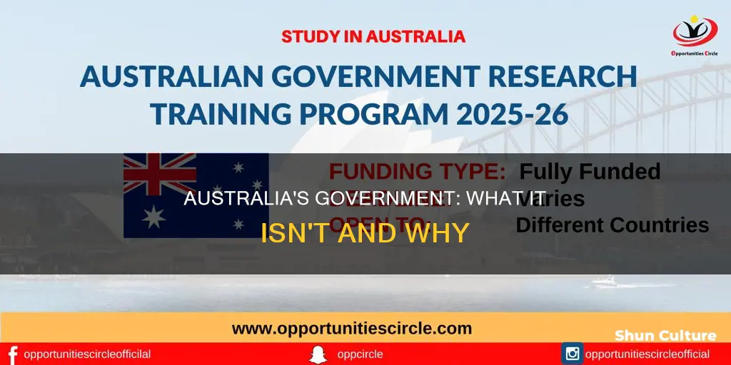 what type of government does australia not have