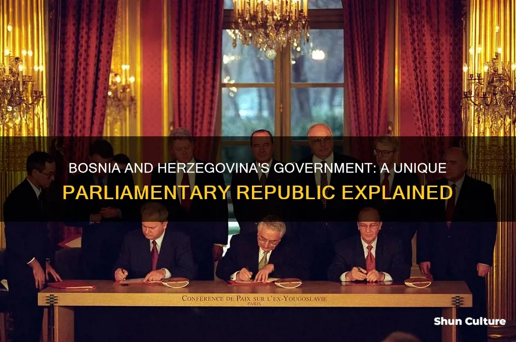 what type of government does bosnia and herzegovina have