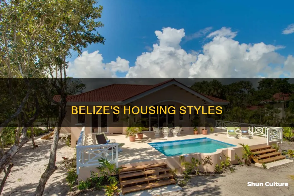 what type of houses are in belize