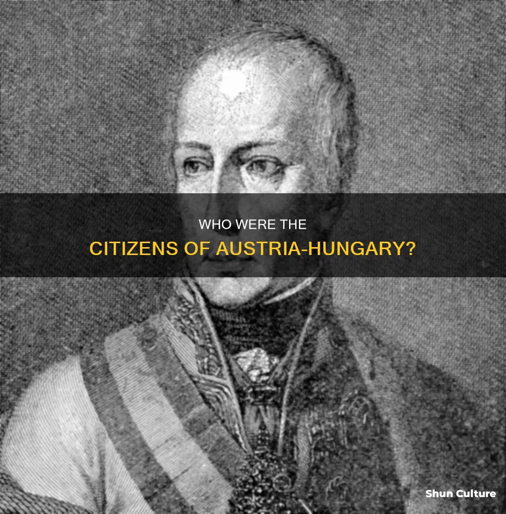what type of people lived in austria hungary