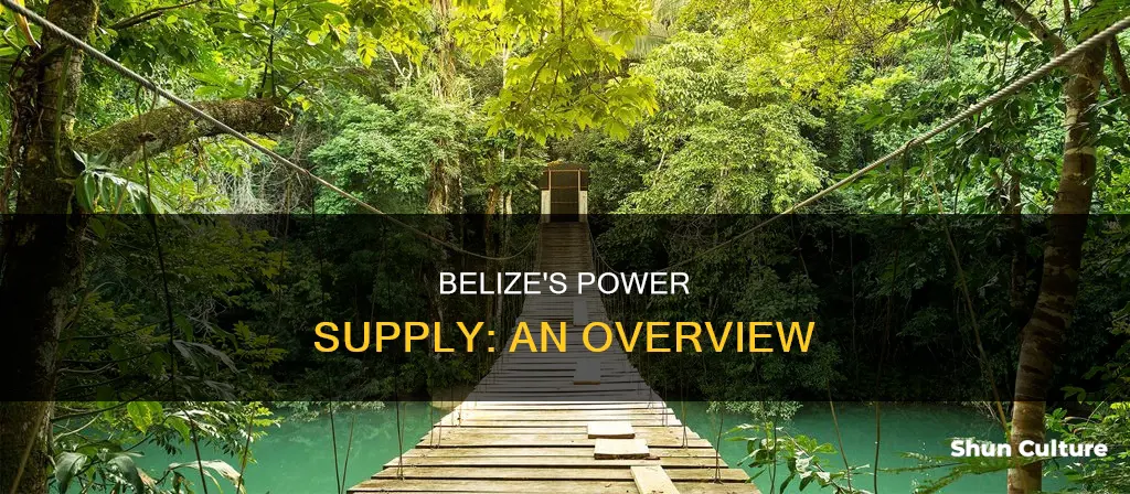 what type of power supply does belize heve