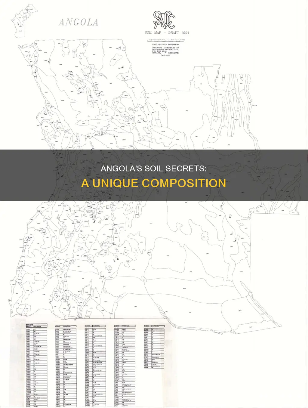 what type of soil does angola have