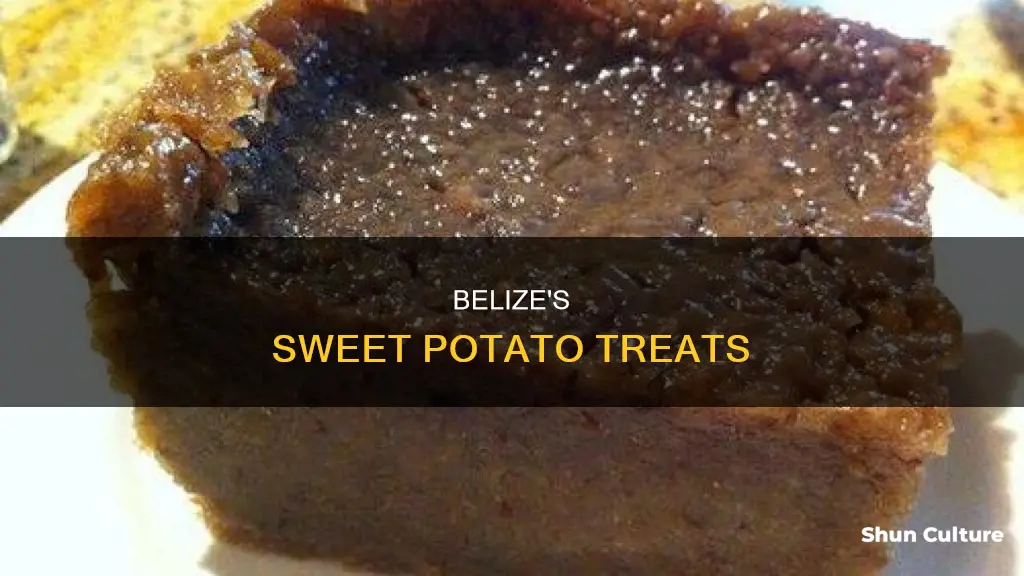 what type of sweet potato is used in belize