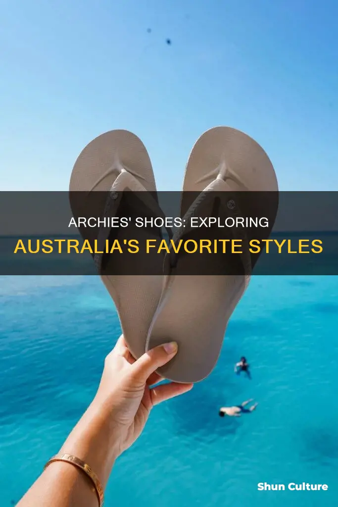 what types os shoes does archies make in australia