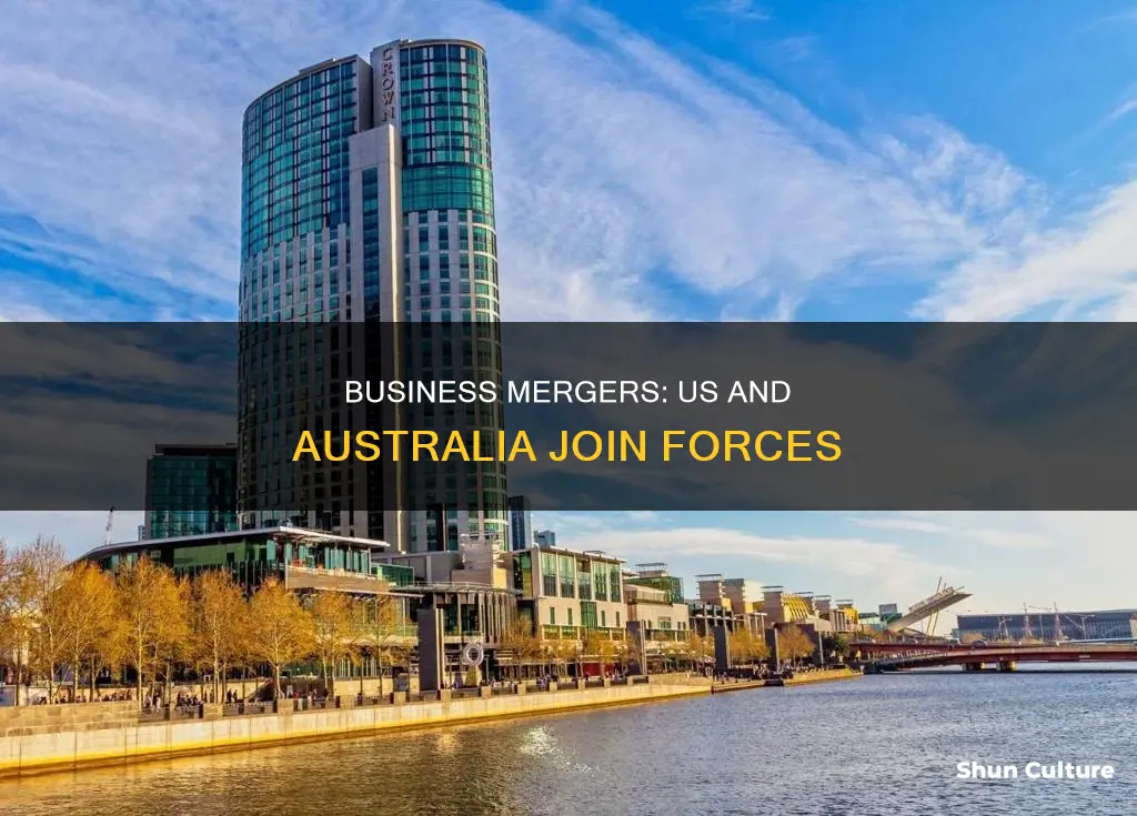 what united states business merged with a business in australia