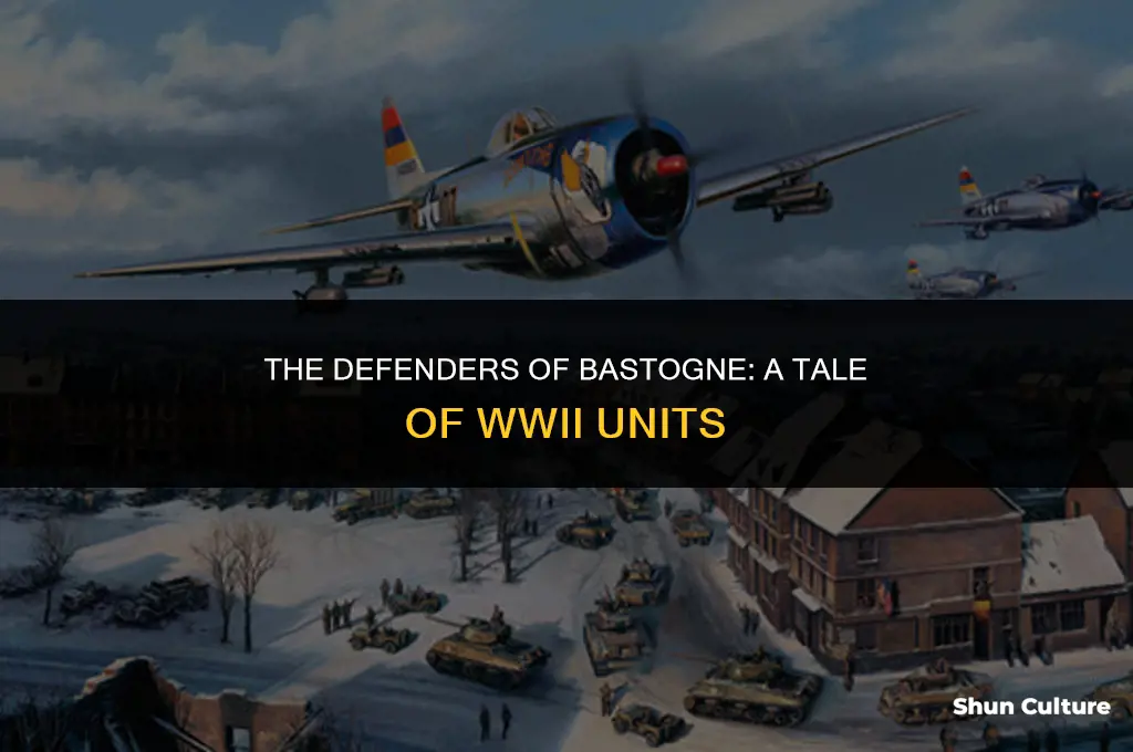 what units were in bastogne belgium