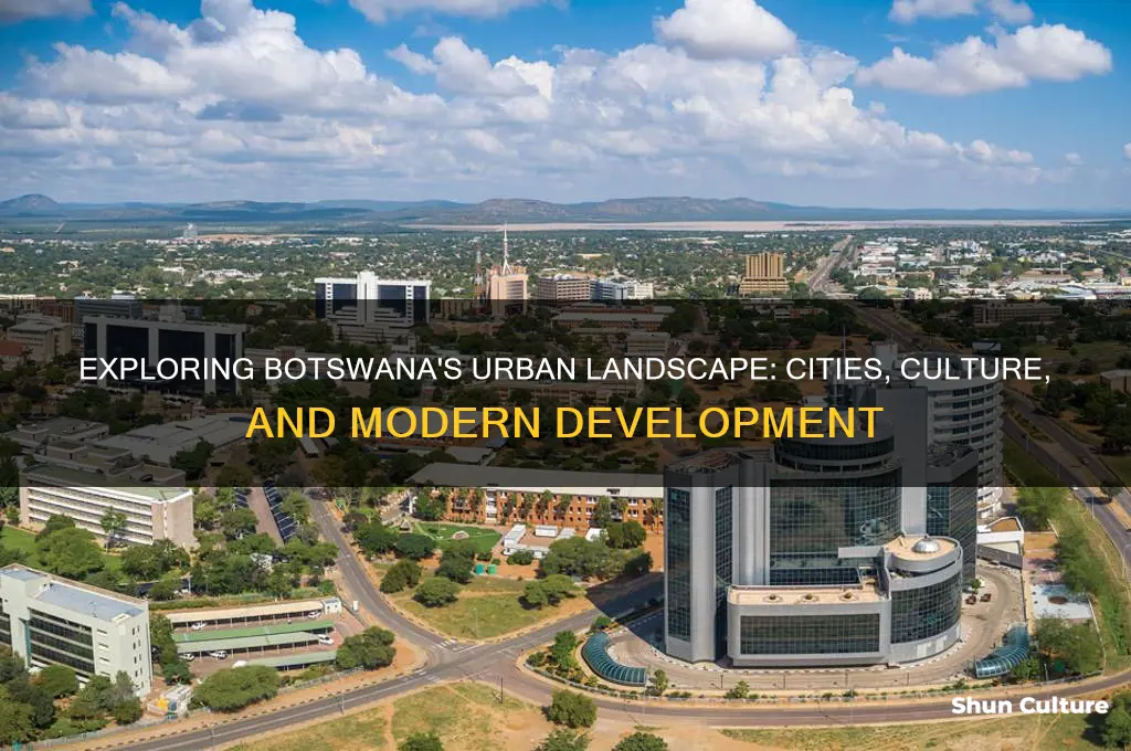 what urban is botswana