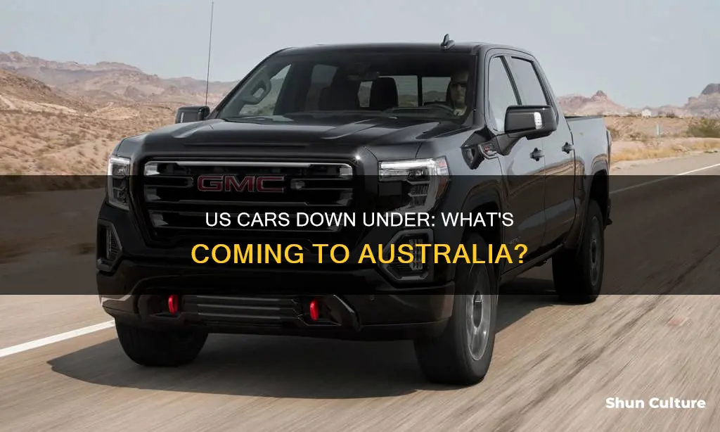 what us cars are coming to australia