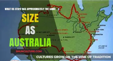 US States That Rival Australia's Vast Landmass