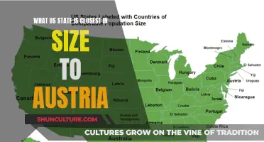 The US State Most Like Austria in Size