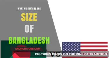 Exploring the US State That Matches Bangladesh's Size