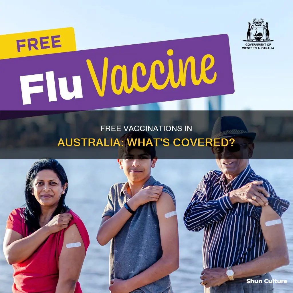what vaccinations are free in australia