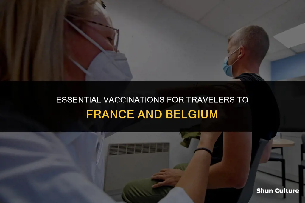 what vaccinations do I need for france and belgium