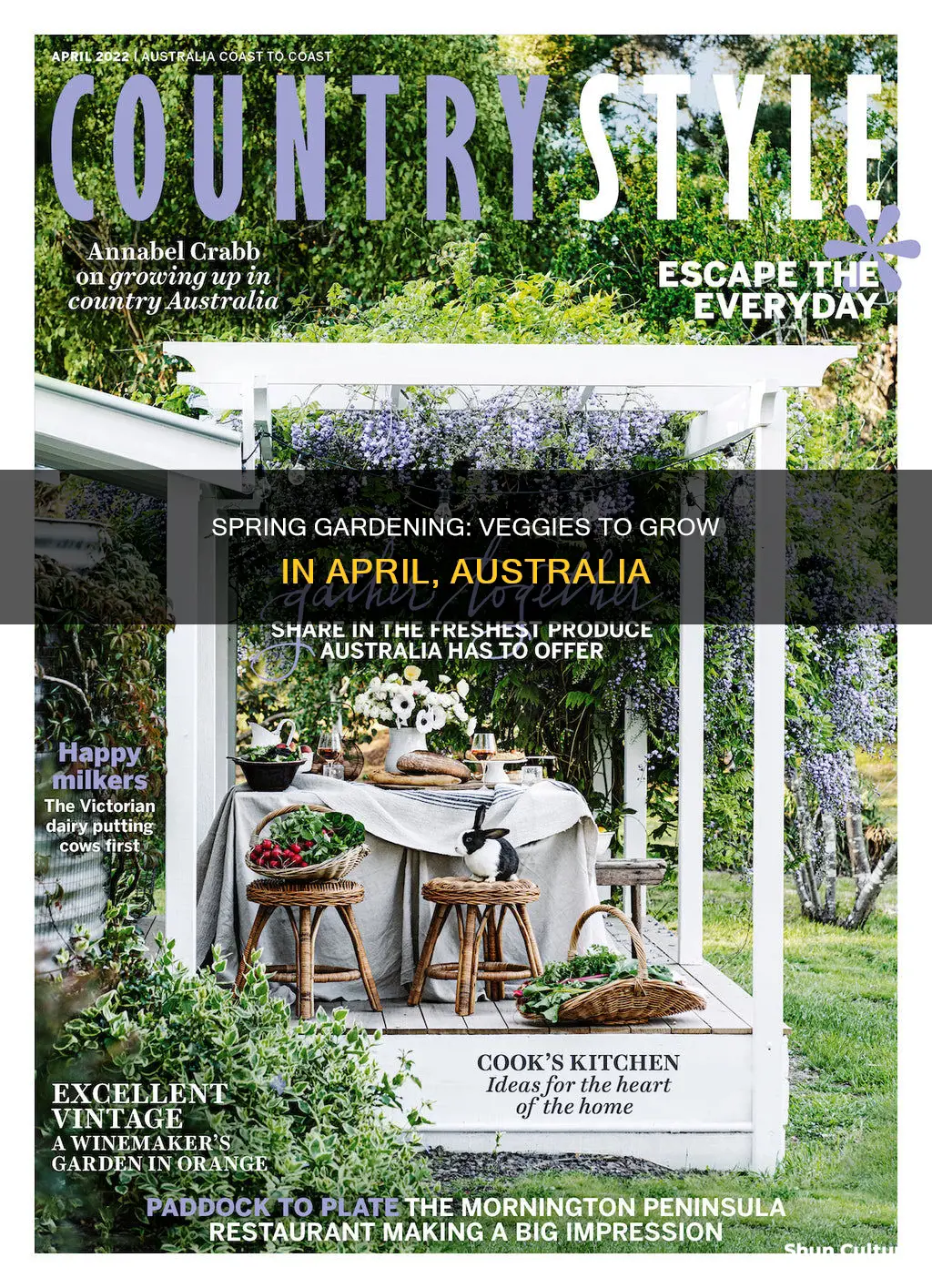 what vegetables to grow in april australia