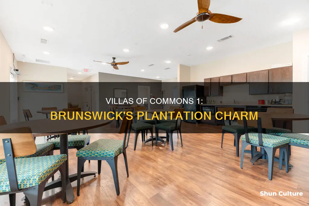 what villas are in commons 1 brunswick plantation