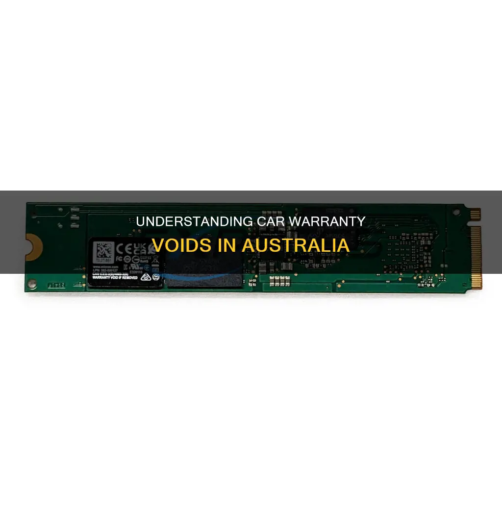 what voids a new car warranty australia