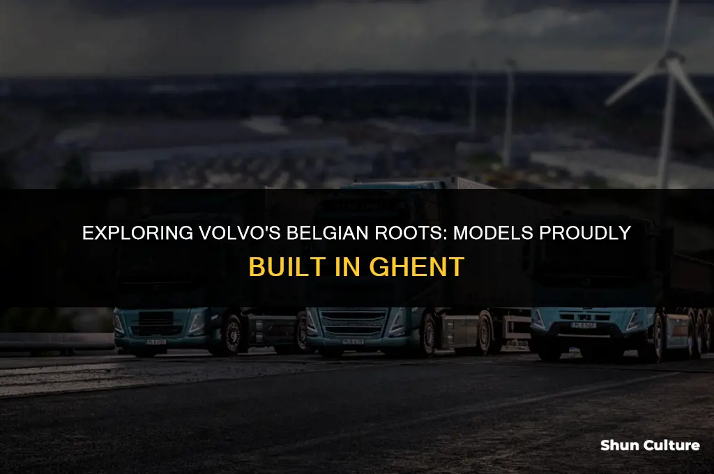 what volvo models are built in gent belgium