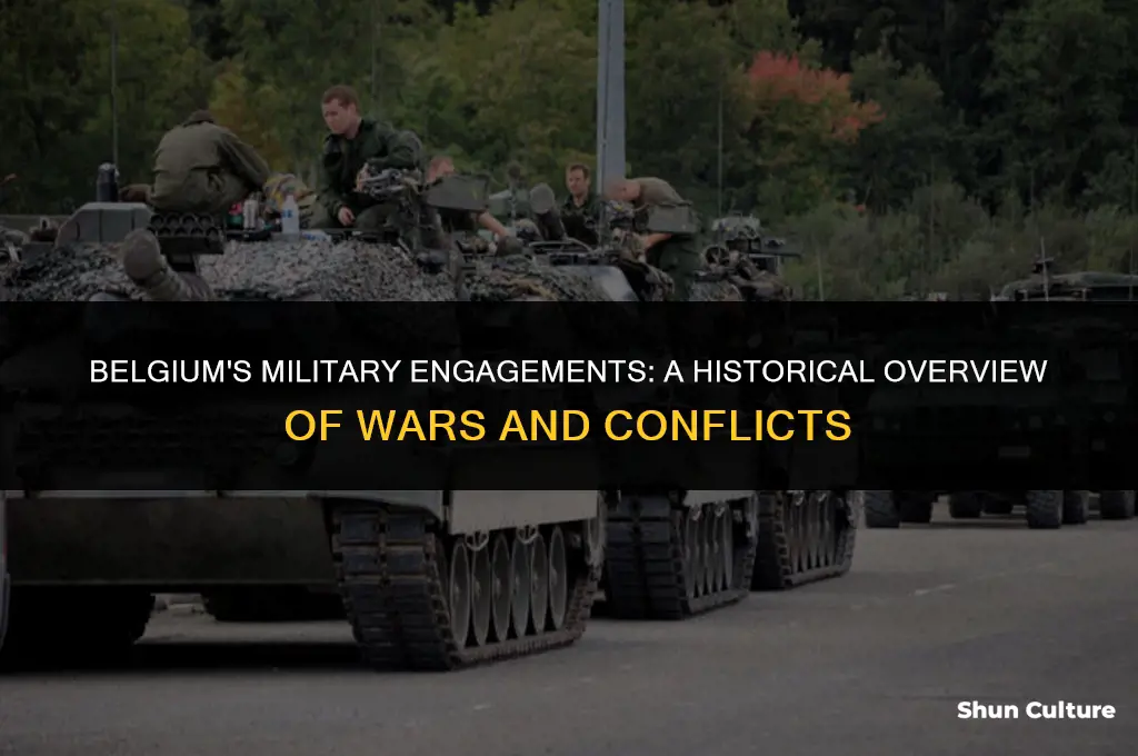 what wars are belgium involved in