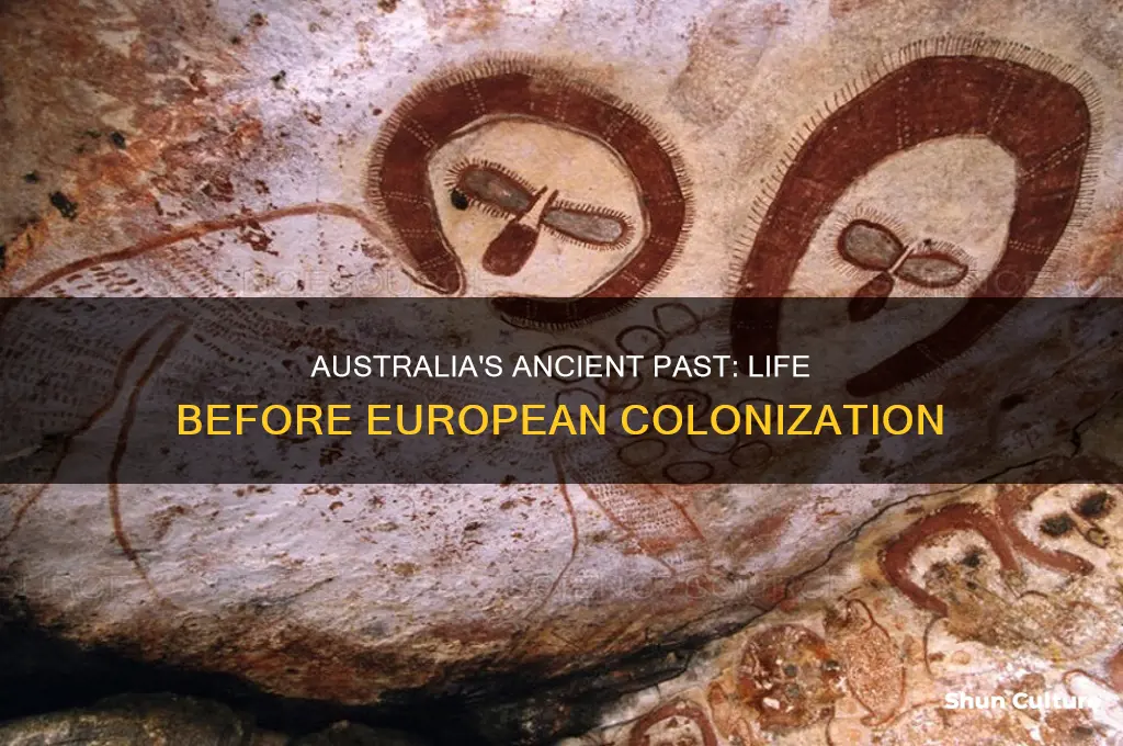 what was australia like before white settlement