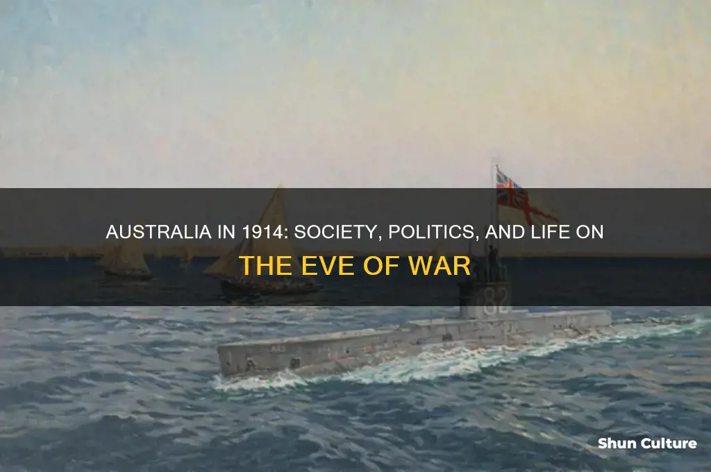 what was australia like in 1914