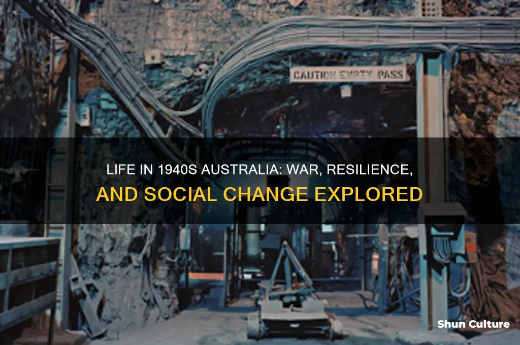 what was australia like in 1940s