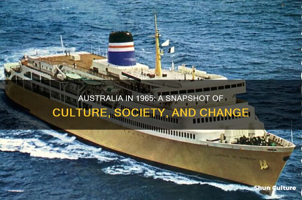 what was australia like in 1965