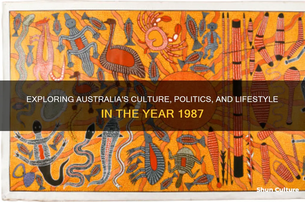 what was australia like in 1987