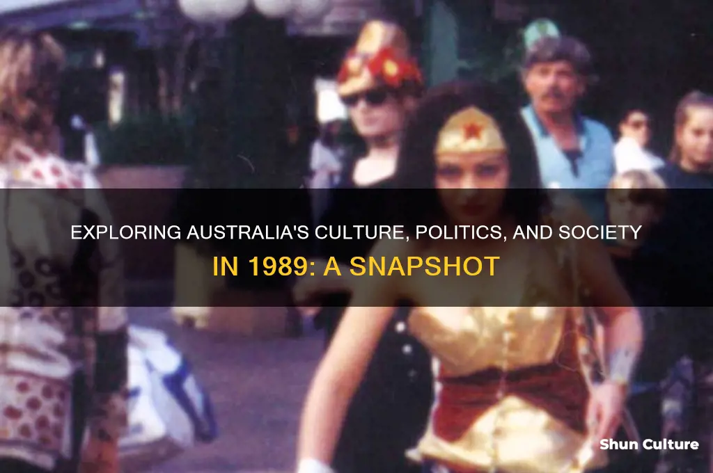 what was australia like in 1989