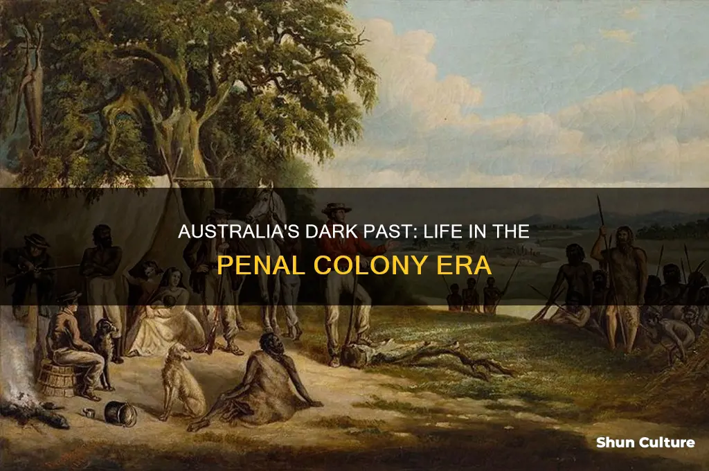 what was australia like when it was a penitentiary