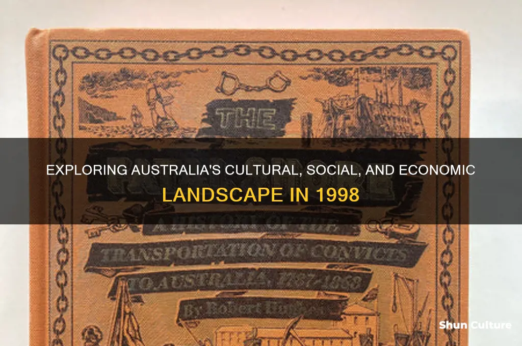 what was australian society like in 1998