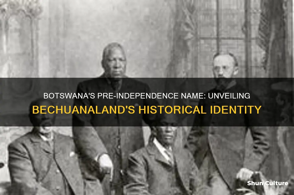 what was botswana called before 1966