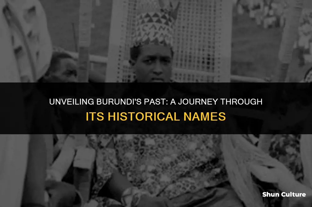 what was burundi called before
