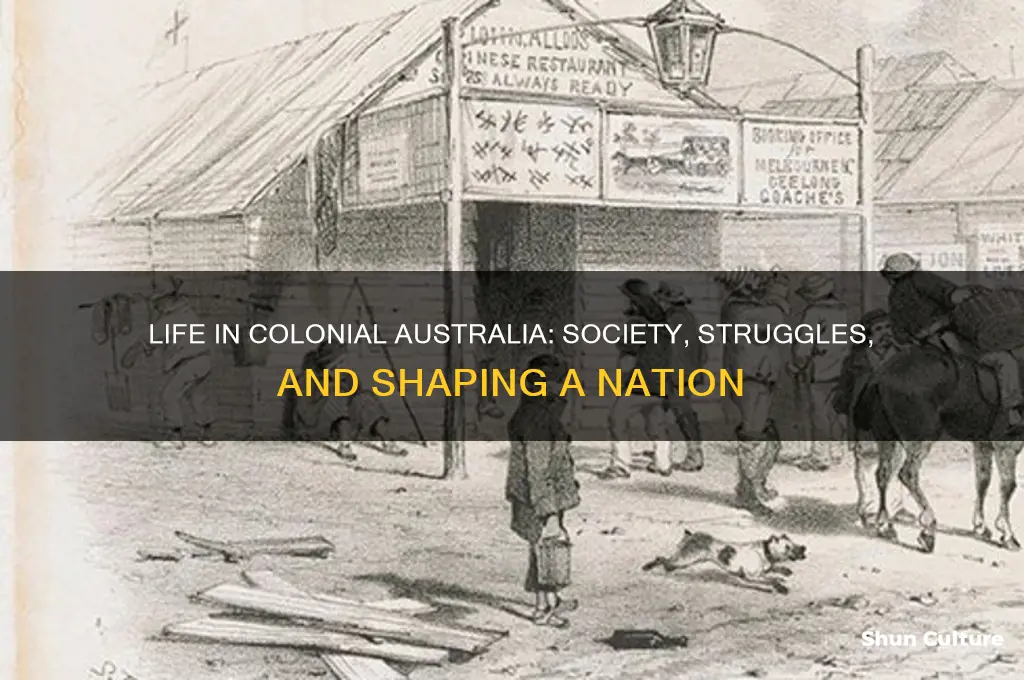 what was colonial australia like