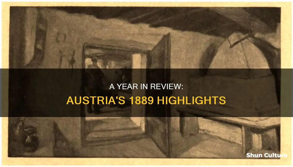 what was happening in the austria in 1889