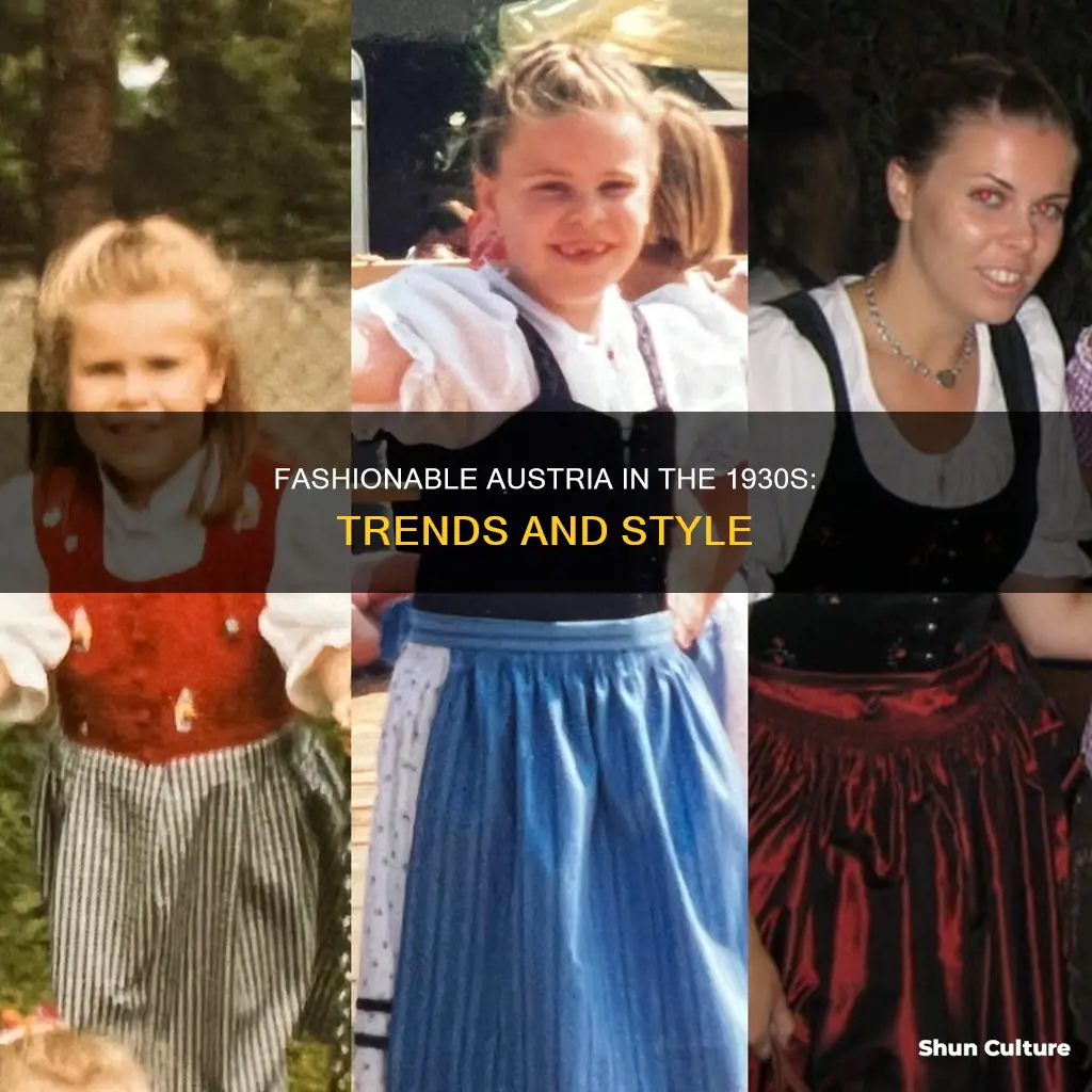 what was in style in austria in 1930s