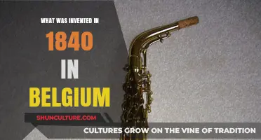 Belgium's 1840 Innovation: A Look at the Country's Inventive Past