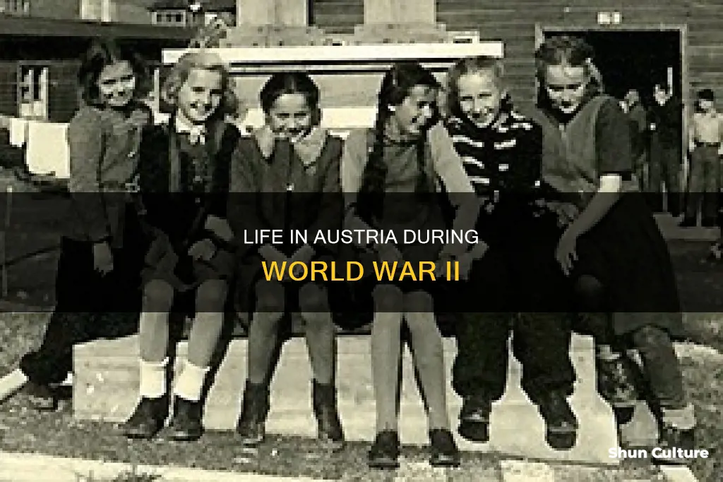 what was it like to live in austria during ww2
