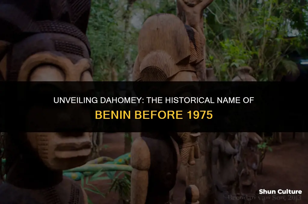 what was le benin called before 1975
