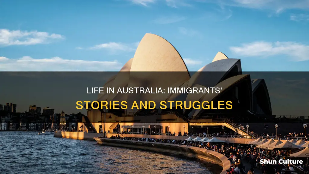 what was life like for people going to australia